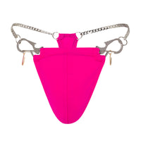 DESTRUCTION CHAIN THONG - FUCHSIA