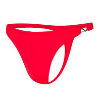 DESTRUCTION HARDWARE THONG - SCARLET