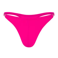 DESTRUCTION HARDWARE THONG - FUCHSIA