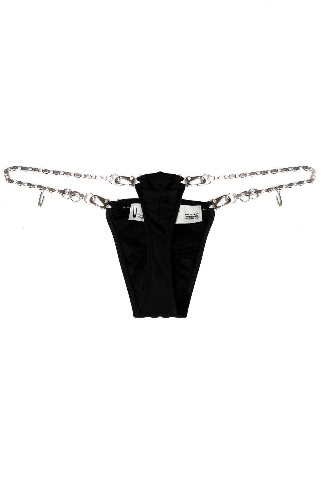 OPHION CHAIN THONG - BLACK