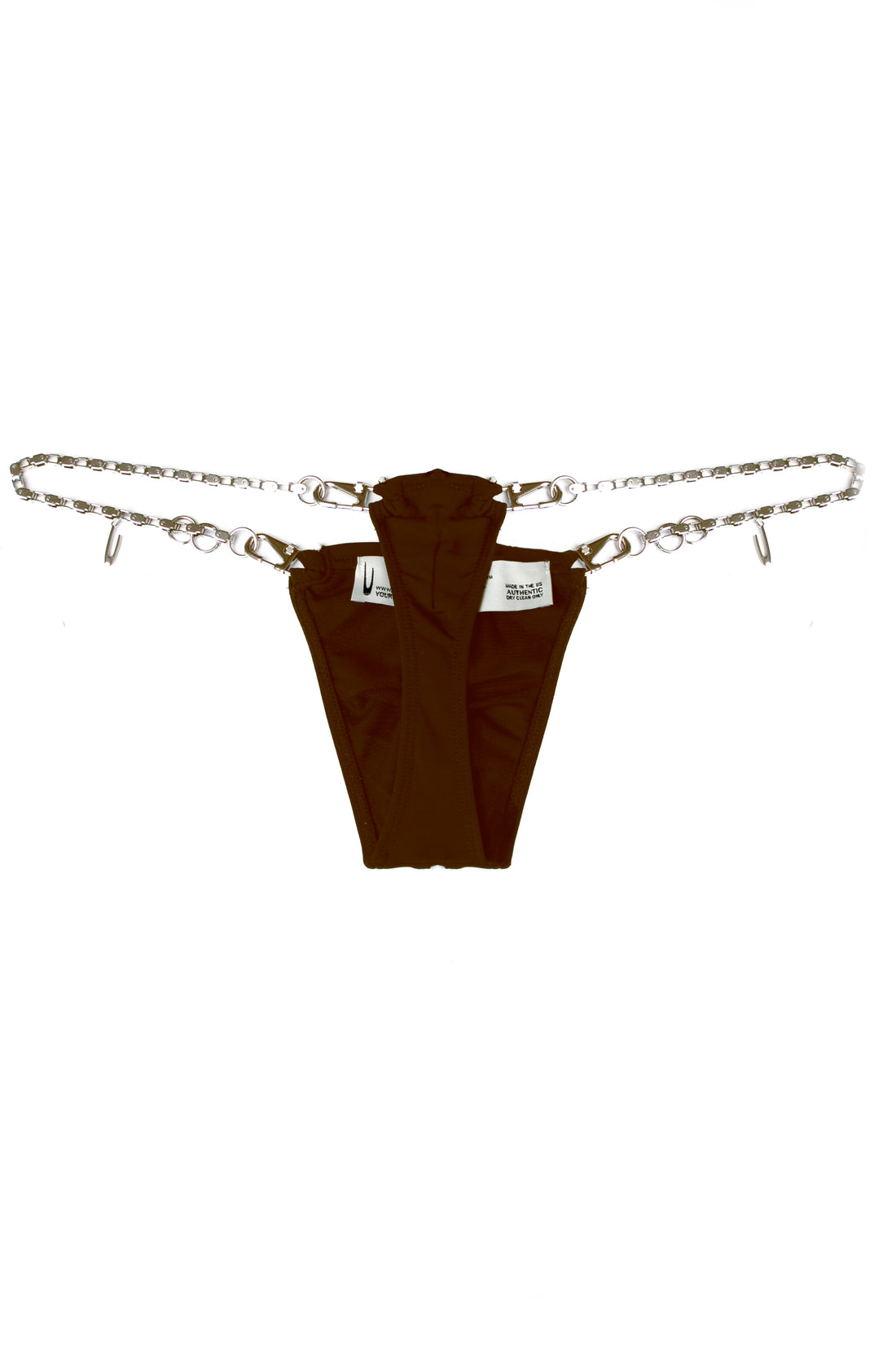 OPHION CHAIN THONG - RUSSET